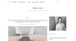 Desktop Screenshot of dilloncarter.com